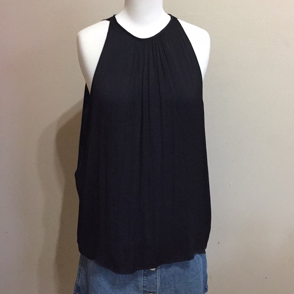 High neck top